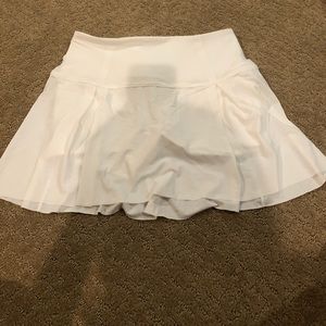 White Lululemon sport skirt